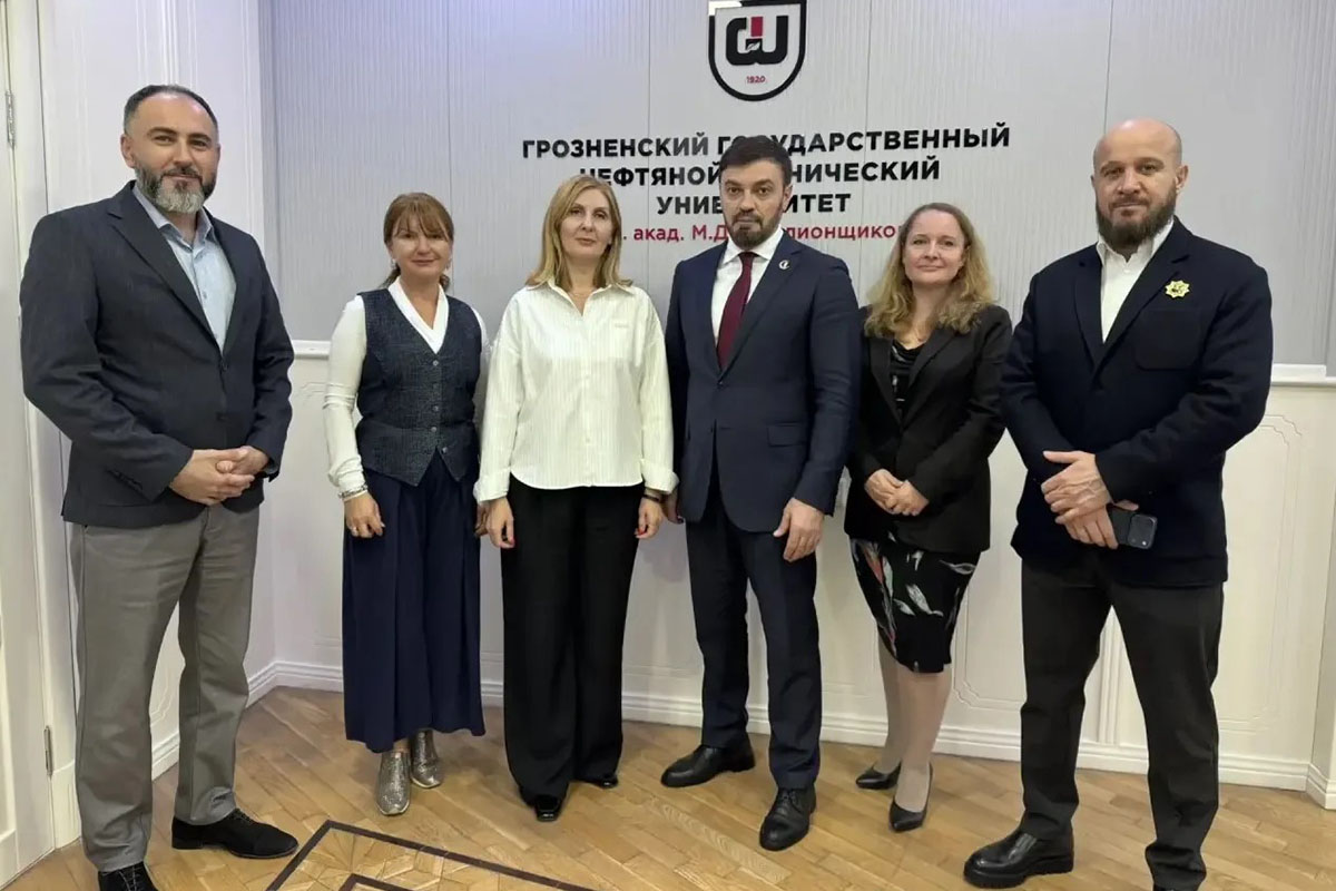 Изображение: Политехнический университет продолжает развивать сетевое взаимодействие с Грозненским государственным нефтяным техническим университетом им. акад. М.Д. Миллионщикова